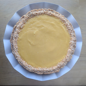 Passionfruit and White Chocolate Tart